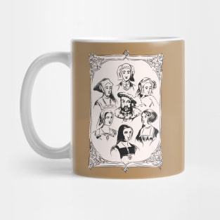 Henry VIII and wives Mug